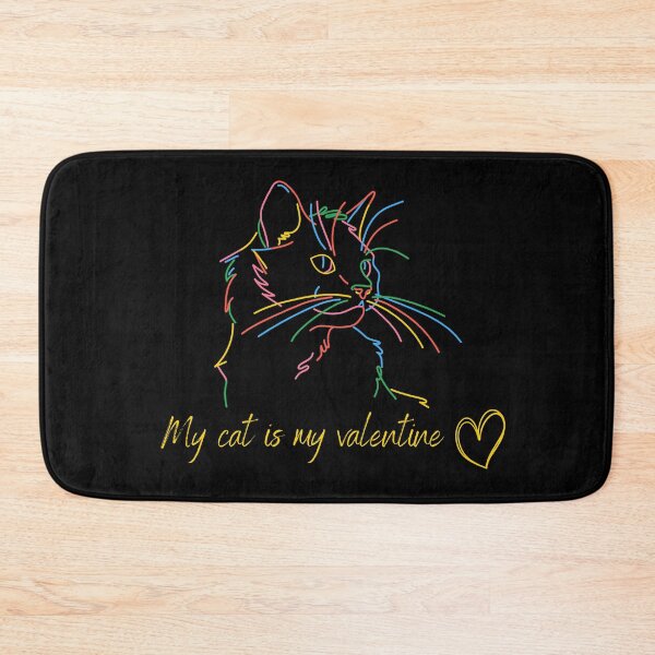 Item preview,  My cat is my valentine designed and sold by Creativedsigna.