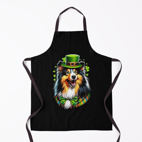 Item preview, Shetland Sheepdog St Patrick's Day Irish Leprechaun Clover Shamrock designed and sold by JoelFox165.