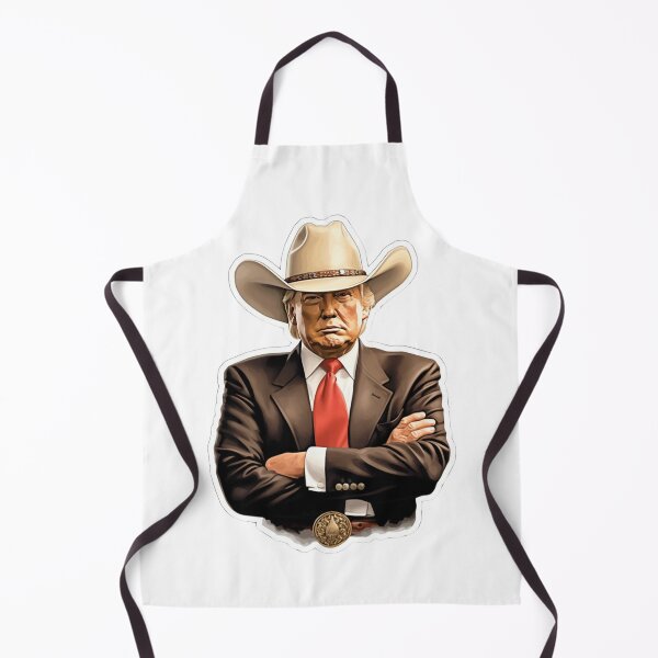 Item preview, Donald Trump Cowboy designed and sold by NicolasGlowArt.