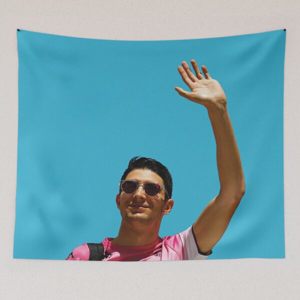 Item preview, Esteban Ocon F1 Driver Waving Alpine F1 Team Pierre Gasly  designed and sold by FormulaGTee1.