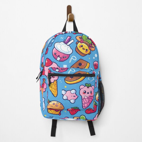 Item preview, Kawaii Food Delights seamless watercoolour designed and sold by LikeAbleShop.