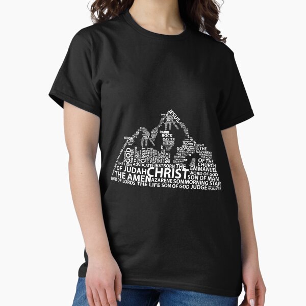 Item preview, Jesus' Summit Names Shirt- Divine Ascent designed and sold by clevercraft58.