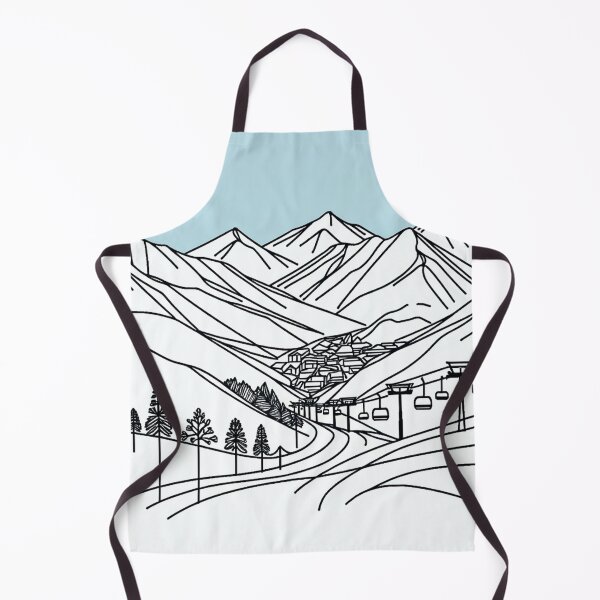 Item preview, Hakuba Ski Resort, Japan, Artwork designed and sold by ArtfulMiller.