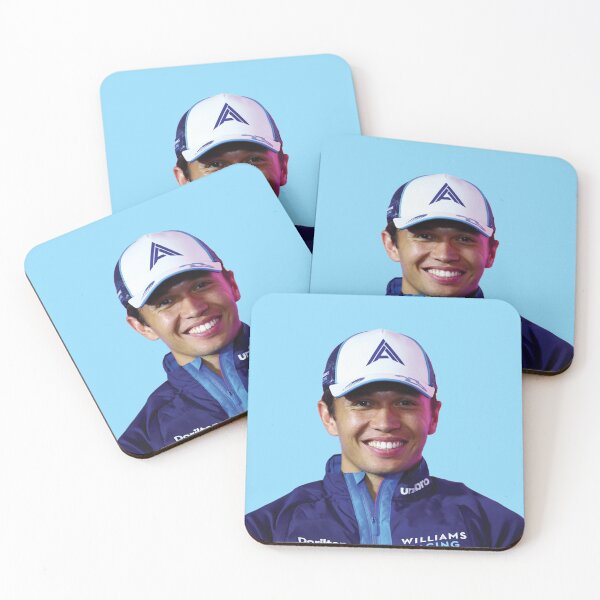 Item preview, Alex Albon F1 Driver Smile Williams F1 Team Logan Sargeant Teammate designed and sold by FormulaGTee1.