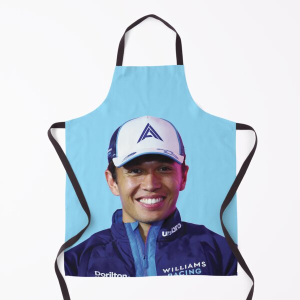 Item preview, Alex Albon F1 Driver Smile Williams F1 Team Logan Sargeant Teammate designed and sold by FormulaGTee1.