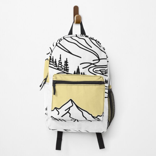 Item preview, Kicking Horse Ski Resort, Canada, Artwork designed and sold by ArtfulMiller.