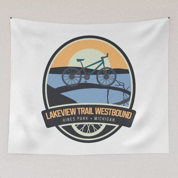 Item preview, Lakeview Trail - Hines Park, Michigan designed and sold by Moritz Schwäble.