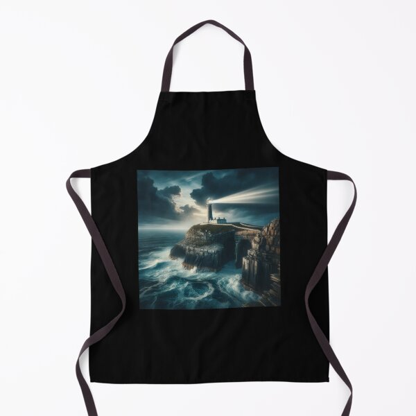Item preview, Stormy Lighthouse Vigil designed and sold by BestArtByArvind.
