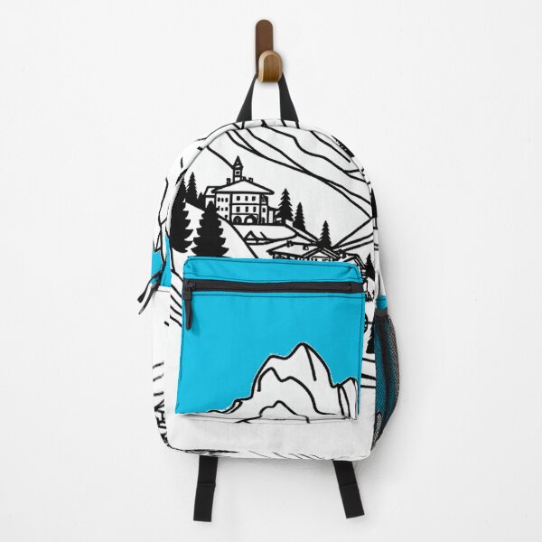 Item preview, Madonna di Campiglio Ski Resort, Italy, Artwork designed and sold by ArtfulMiller.