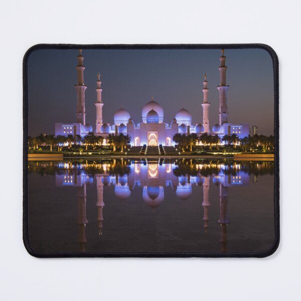 Item preview, Sheikh Zayed Mosque by night designed and sold by YFS Visuals.