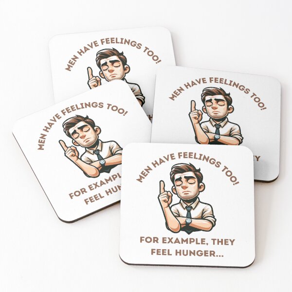 Item preview, Men Have Feelings Too - Funny Gift For Your Other Half designed and sold by PapaMikeCrafts.