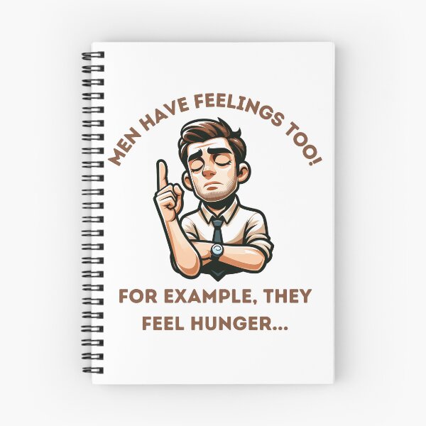 Item preview, Men Have Feelings Too - Funny Gift For Your Other Half designed and sold by PapaMikeCrafts.