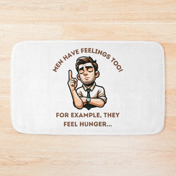 Item preview, Men Have Feelings Too - Funny Gift For Your Other Half designed and sold by PapaMikeCrafts.