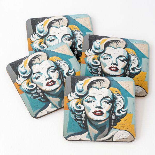 Item preview, Marilyn Monroe abstract art designed and sold by JackFreestone.