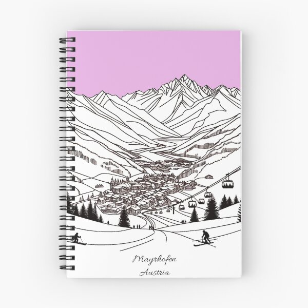 Item preview, Mayrhofen Ski Resort, Austria, Artwork designed and sold by ArtfulMiller.