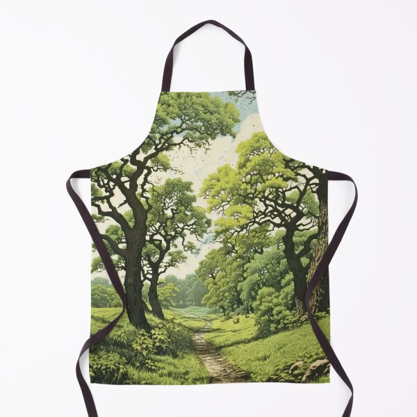Item preview, big green trees, forest in summer designed and sold by Mauswohn.