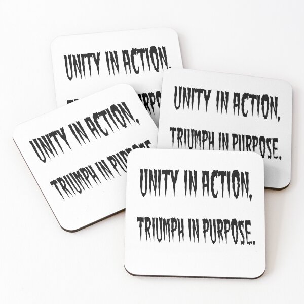 Item preview, Unity in Action, Triumph in Purpose. designed and sold by LinkyLankStank.