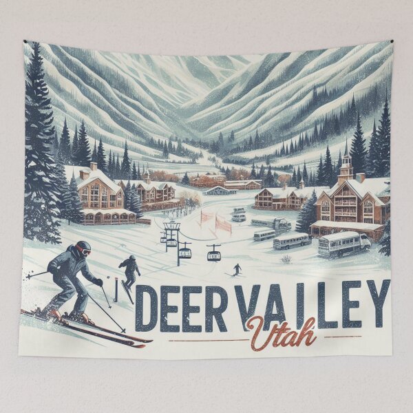 Item preview, Deer Valley Ski Resort, Utah designed and sold by devonclemon.