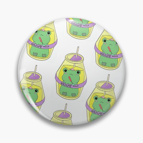 Item preview, frog submerged in korean yogurt drink  designed and sold by Seojuandfriends.