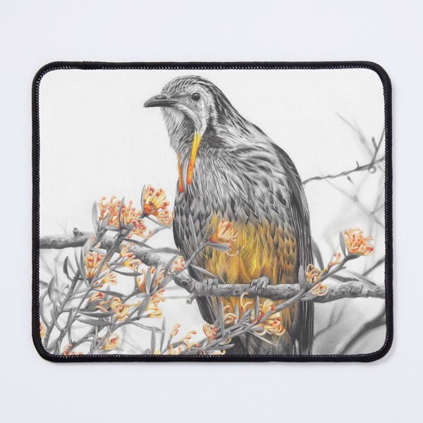 Item preview, Yellow Wattlebird designed and sold by Fiona Francois.