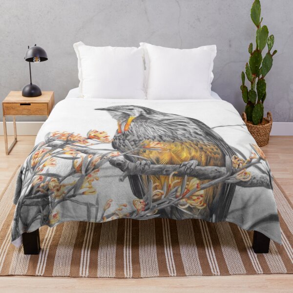 Item preview, Yellow Wattlebird designed and sold by Fiona Francois.