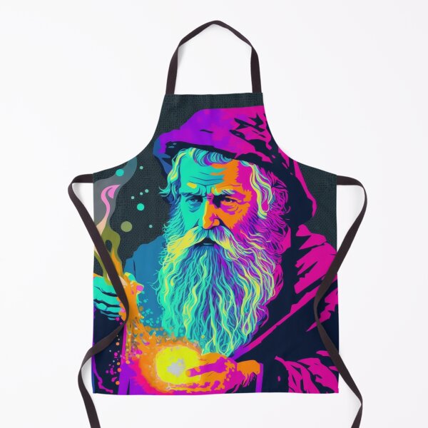 Item preview, Wizard Casting a Spell Pop Art 3 designed and sold by AstroRisq.