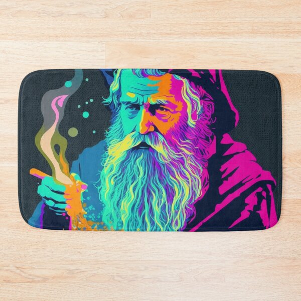 Item preview, Wizard Casting a Spell Pop Art 3 designed and sold by AstroRisq.