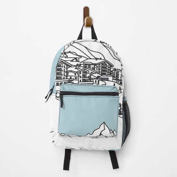 Item preview, Cervinia Ski Resort, Italy, Artwork designed and sold by ArtfulMiller.