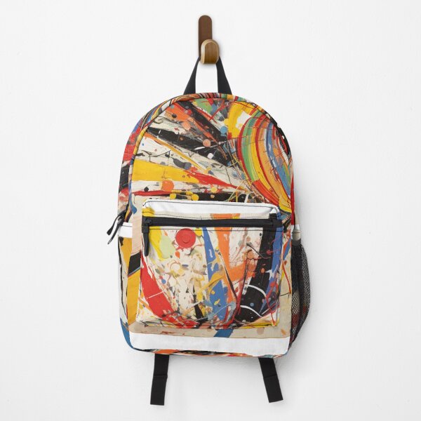 Item preview, Artistic design Cosmic Chaos Colors Painting designed and sold by VivaVibeStyle.