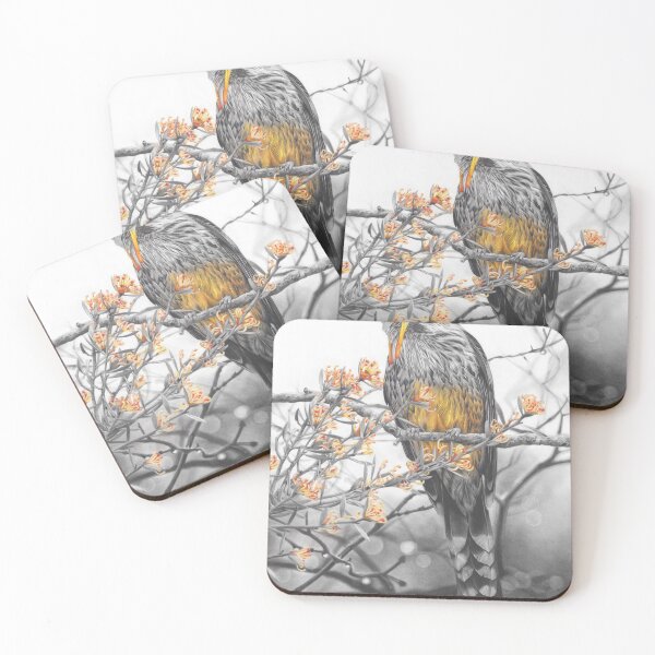 Item preview, Yellow Wattlebird designed and sold by Fiona Francois.