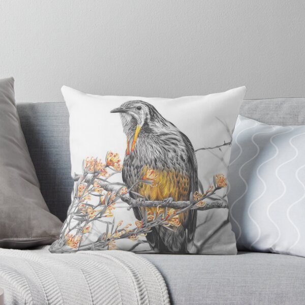 Item preview, Yellow Wattlebird designed and sold by Fiona Francois.