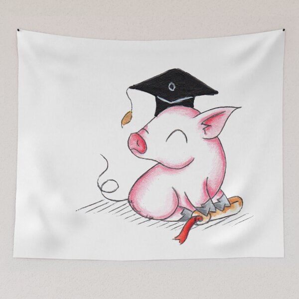 Item preview, Gradupiggy designed and sold by KOKeefeArt.