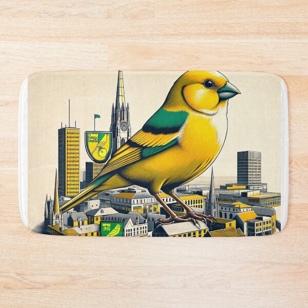 Item preview, Norwich City Football Club Artwork designed and sold by ArtfulMiller.
