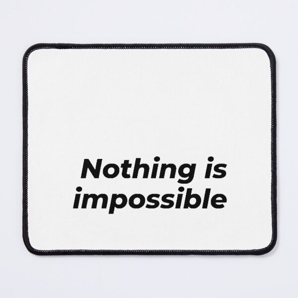 Item preview, Nothing is impossible motivation designed and sold by Veshno.