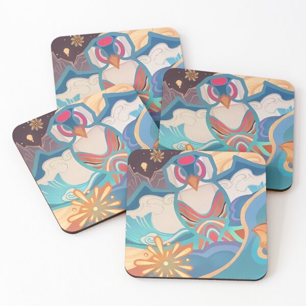 Item preview, Travel Notes: Vivid Flight Genshin Impact Namecard designed and sold by kazatodoesart.