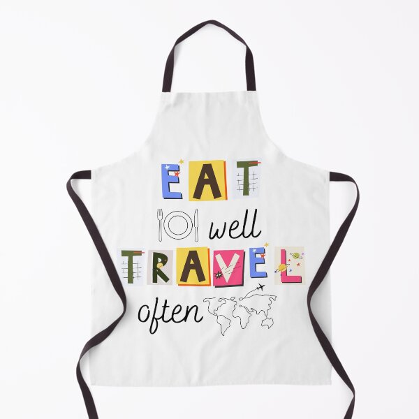 Item preview, Eat Well, Travel Often designed and sold by Inspirely.