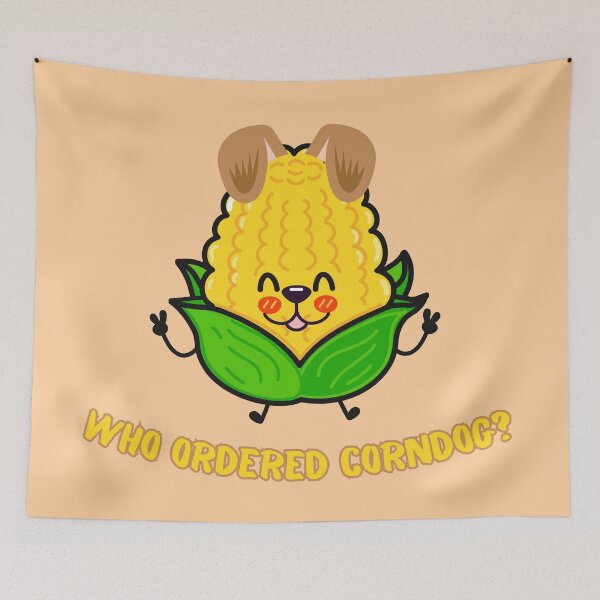 Item preview, Corndog designed and sold by GettyFromBetty.