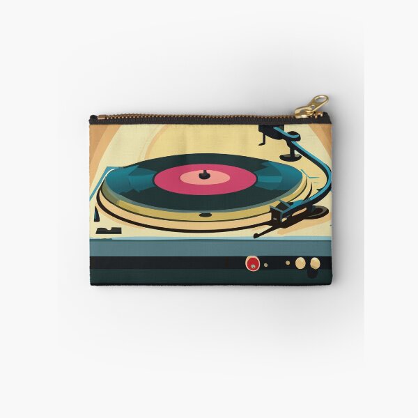 Item preview, Vintage turntable with vinyl record design 2 designed and sold by ericrautenbach.