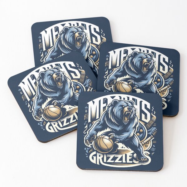 Artikelvorschau, Grizzlies-Basketball entworfen und verkauft von Brennan Artistry.