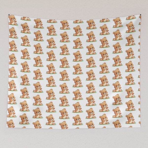 Item preview, Cartoon bear designed and sold by ArtyPrintsHub.