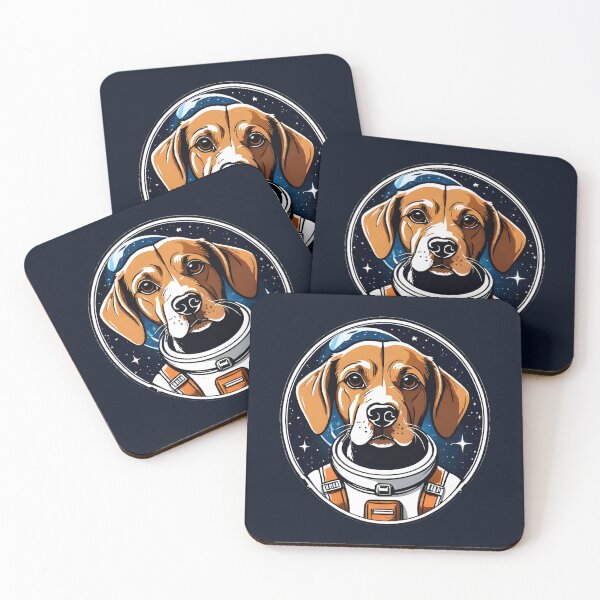 Item preview, Dog Astronaut in Space designed and sold by Devo07.