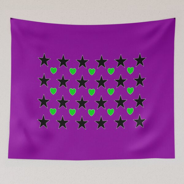 Item preview, stars n hearts patten designed and sold by PaintDesigns.