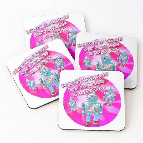 Item preview, SK Rob the Robot - Don't Stop Me Now Cos I'm Having a good time! designed and sold by SueKnox.
