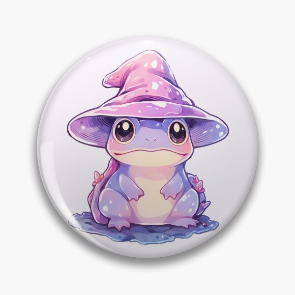 Item preview, Cute Kawaii Pastel Witchy Frog designed and sold by PastelMagic.