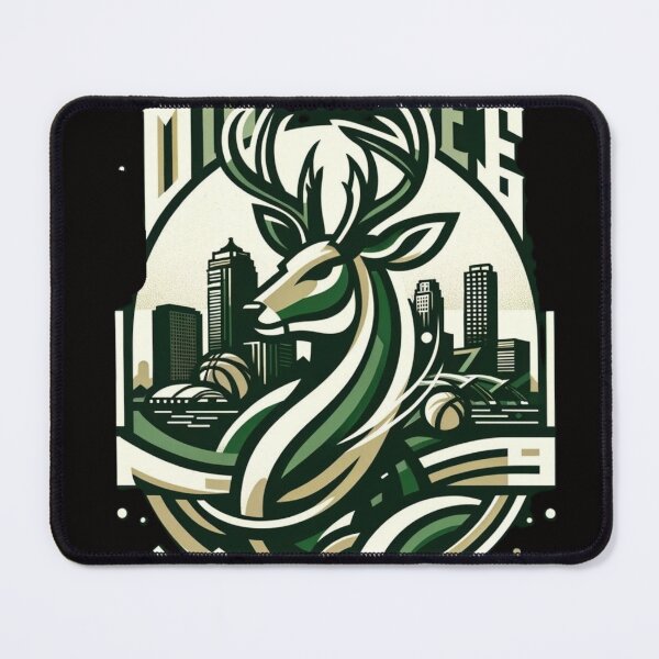 Item preview, Bucks Basketball designed and sold by Brennan Artistry.