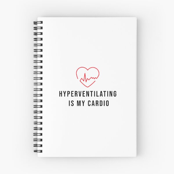 Item preview, Hyperventilating Is My Cardio - Anxiety  designed and sold by Purple Fabric.