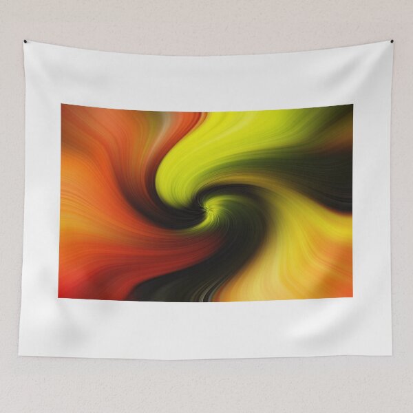 Item preview, Abstract colourful and psychedelic swirl pattern 34 designed and sold by PHILIP CHALK.