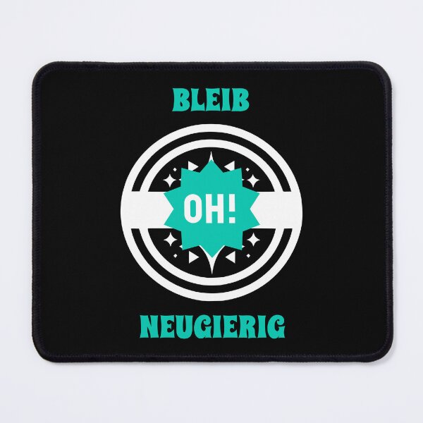 Item preview, Stay curious. Saying in German - makes sense designed and sold by Pflugart.
