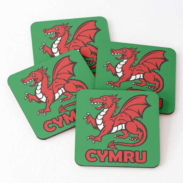 Item preview, red dragon Wales welsh symbol designed and sold by huggymauve.