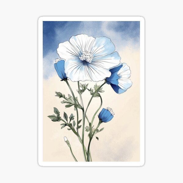 Item preview, Nemophila menziesii designed and sold by Planthem.